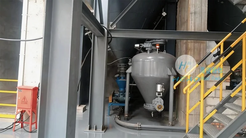 Sintered Lime Conveying Methods & Pneumatic System