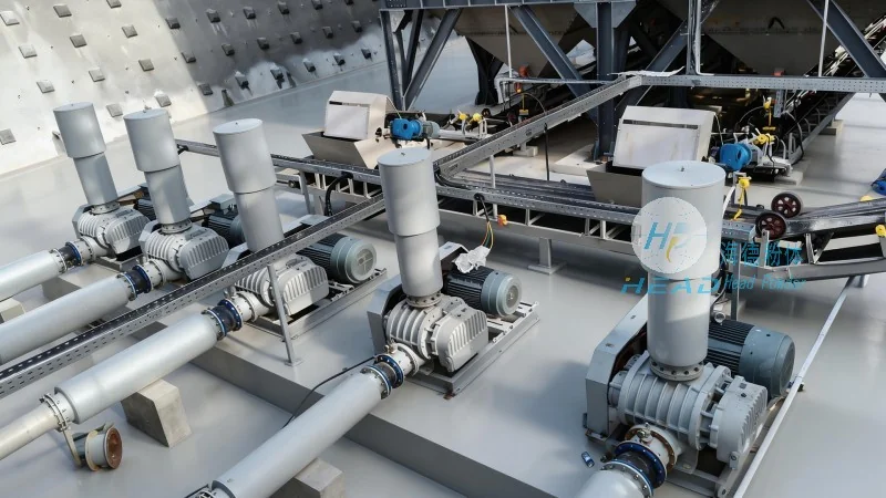 Lithium Battery Cathode Material Conveying & Pneumatic System