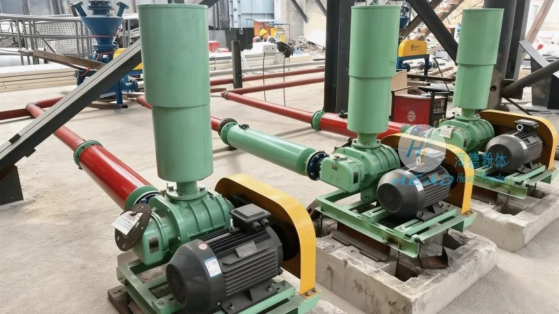 Microsilica Powder Conveying Methods & Pneumatic System
