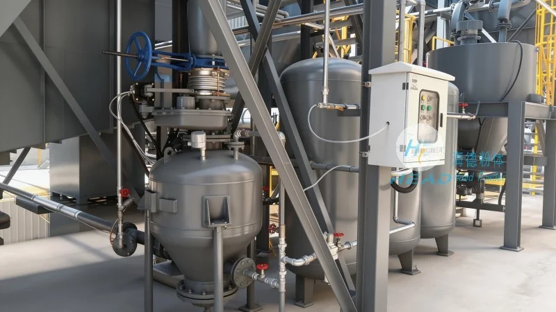 Lithium Battery Cathode Material Conveying & Pneumatic System