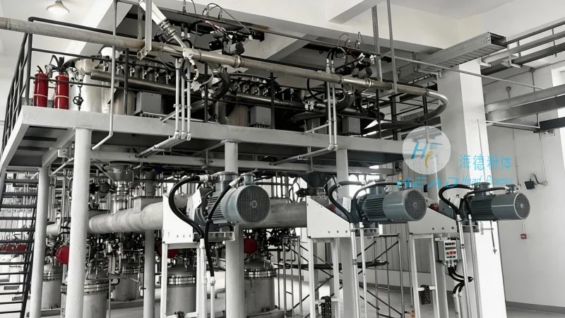 Lithium Battery Anode Material Conveying & Pneumatic System